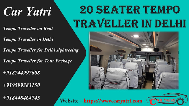 20 seater Tempo Traveller on Rent