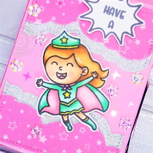 Sunny Studio Stamps: Super Duper Cityscape Border Dies Comic Strip Speech Bubble Dies Wrap Around Box Dies Super Hero Themed Gift Boxes by Ana Anderson Sunny Studio Stamps: Super Duper Cityscape Border Dies Comic Strip Speech Bubble Dies Wrap Around Box Dies Super Hero Themed Gift Boxes by Ana Anderson