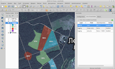 autofields qgis - layer lables