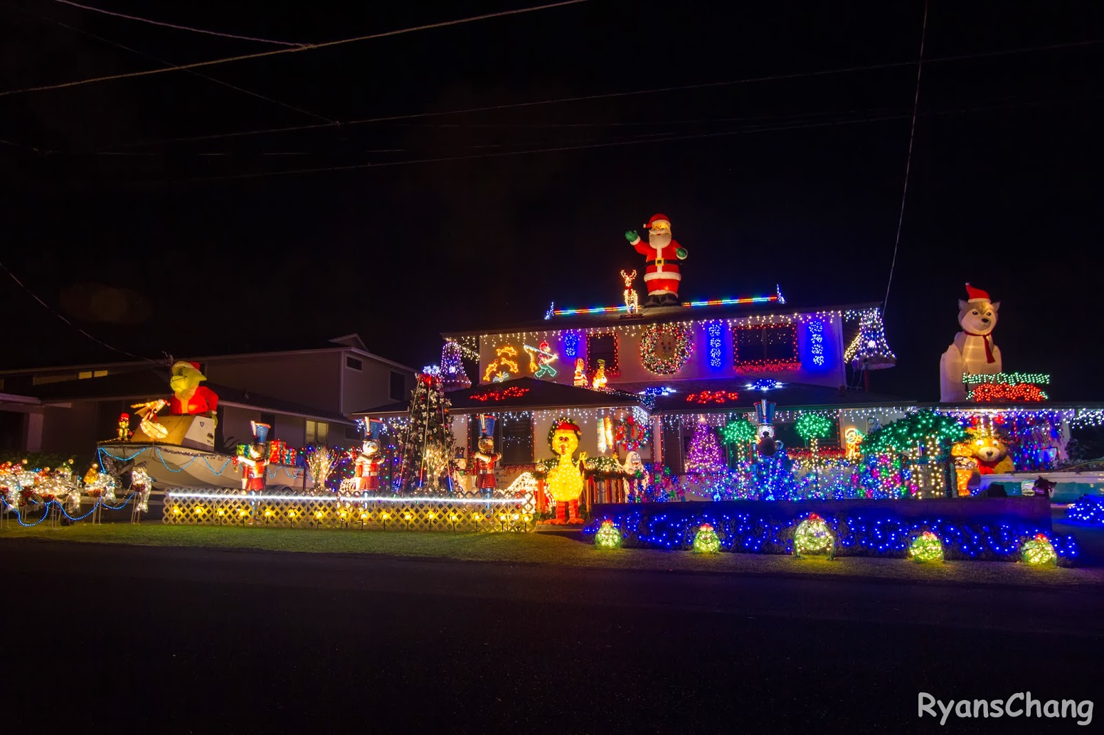 Ryan's Chang Neighborhood Christmas Lights
