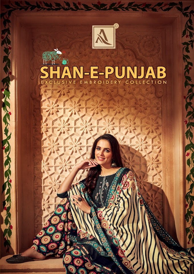 Alok Suis Shan E Punjab  Pashmina Collection  Winter Collection