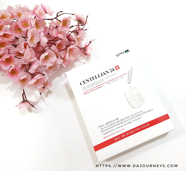 Review Centellian 24 Madeca Derma Mask