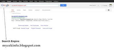 Search Engine google