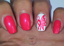 cancer breast pink ribbon nail awareness month butterfly days opi minnie definite moust couture