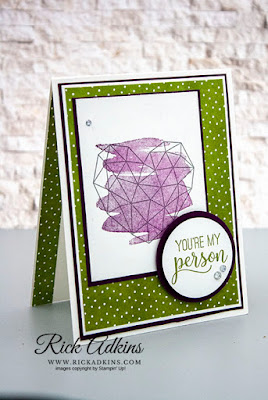 Modern Heart Stamp Set, Best Dressed Designer Series Paper, Rick Adkins, Stampin' Up!