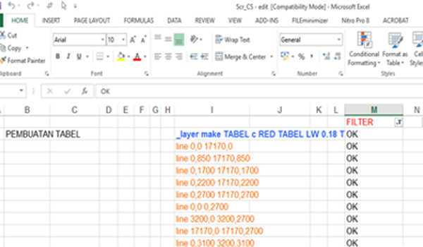 Cara Membuat Cross Section Potongan Melintang Jalan Dengan Script Autocad Konsultan Teknik Sipil