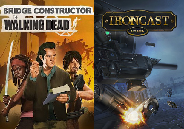 Bridge Constructor The Walking Dead y Ironcast ya se pueden descargar gratis en Epic Games.