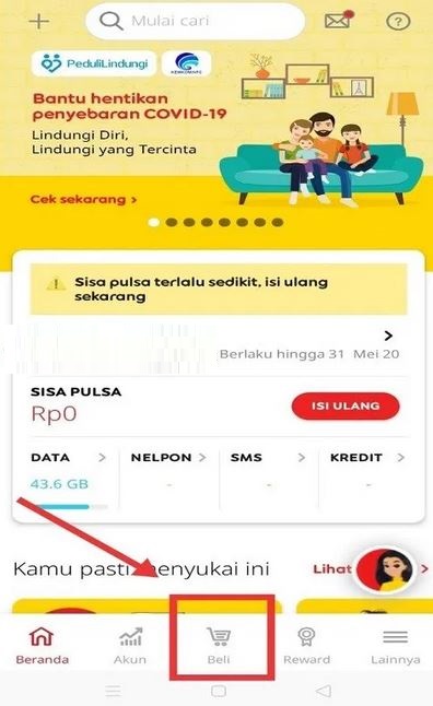 Cara Mengubah Kuota Belajar Indosat Menjadi Kuota Utama Paket Biasa