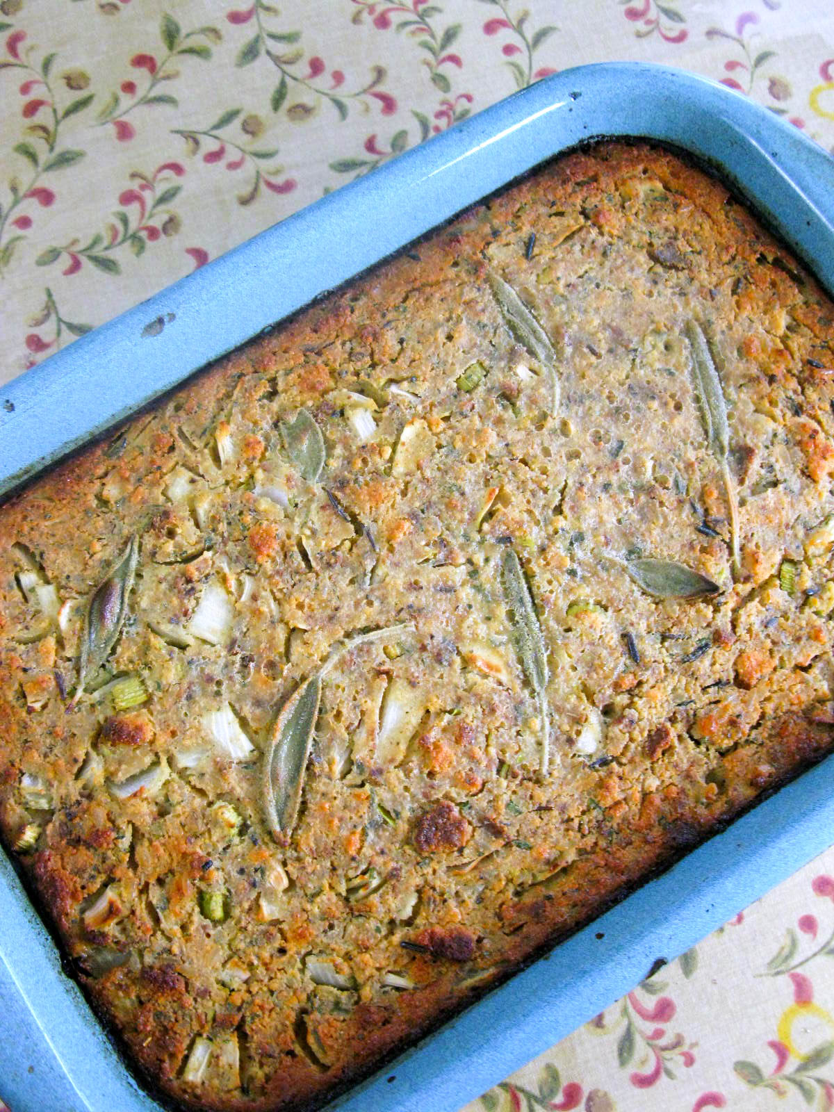 Cornbread and Sage Wild Rice Dressing