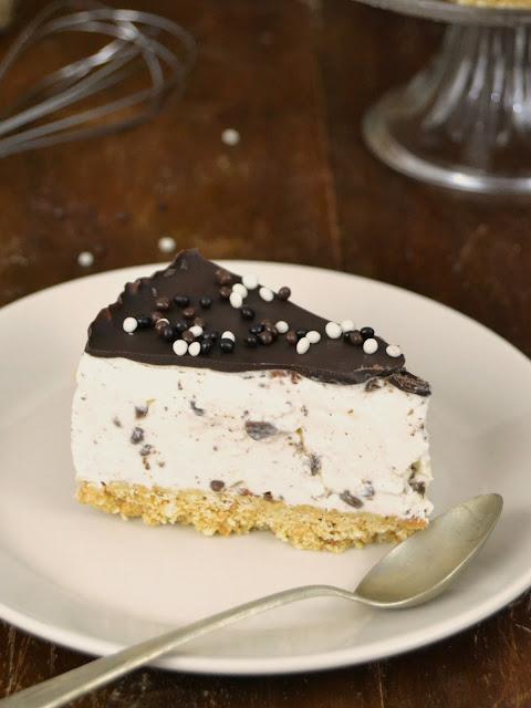 Tarta mousse de stracciatella