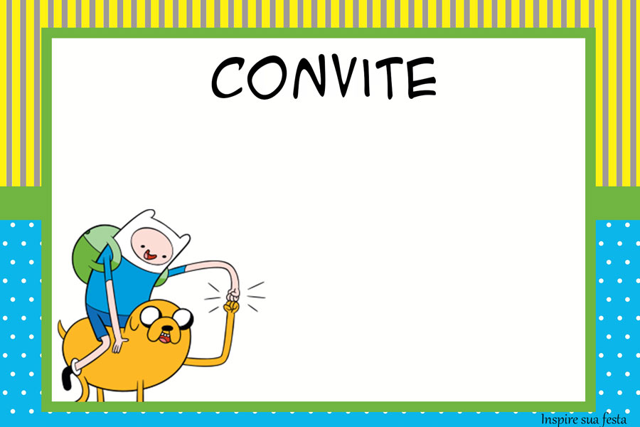 Adventure Time Party Free Party Printables Invitations And Candy