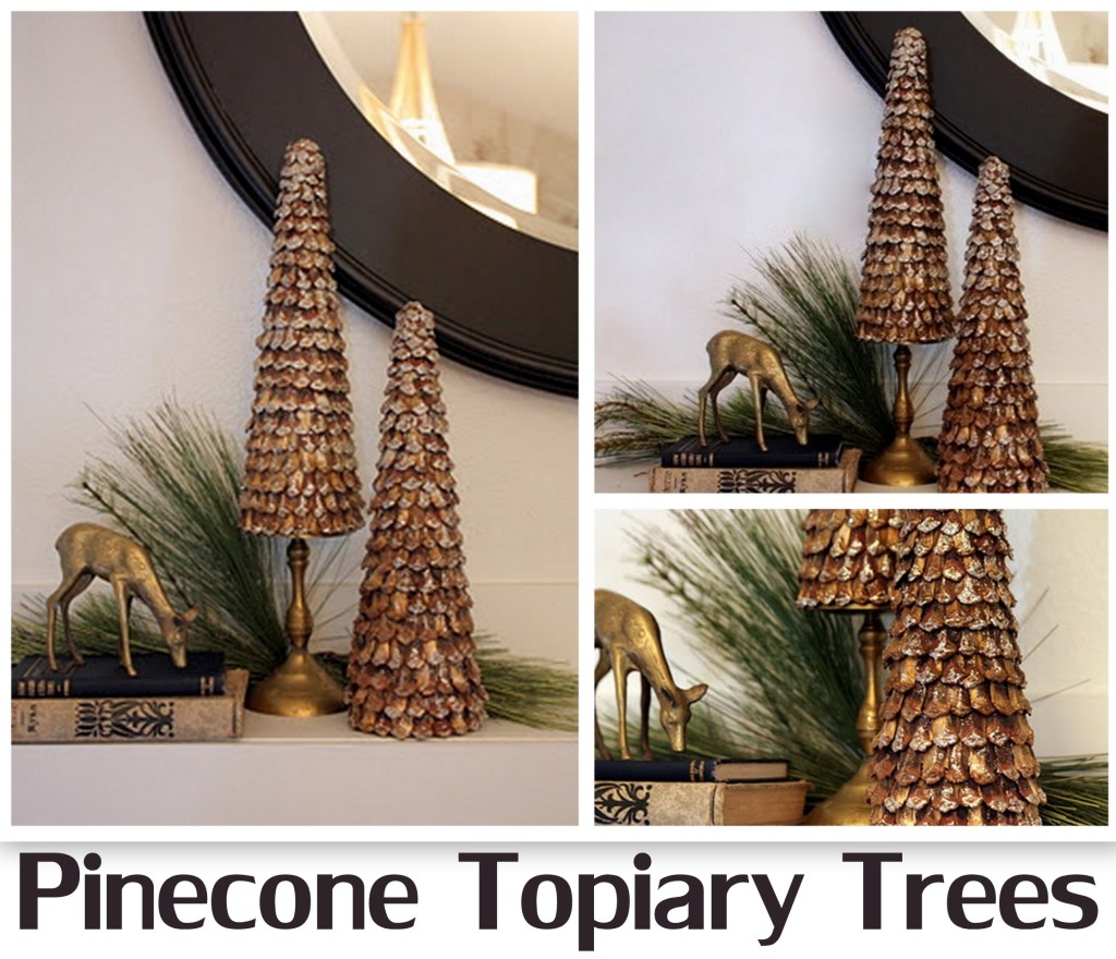 Pine Cone Topiary Tree Tutorial Pretty Shabby Uk