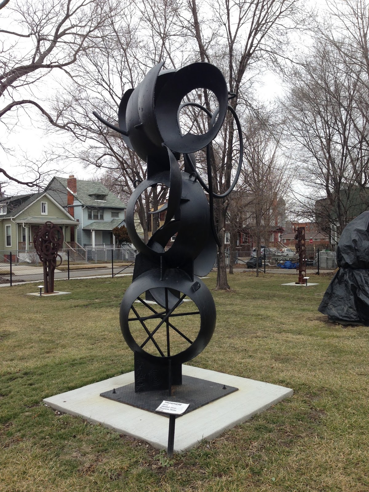 The Caching Bag Detroit's City Sculpture Park