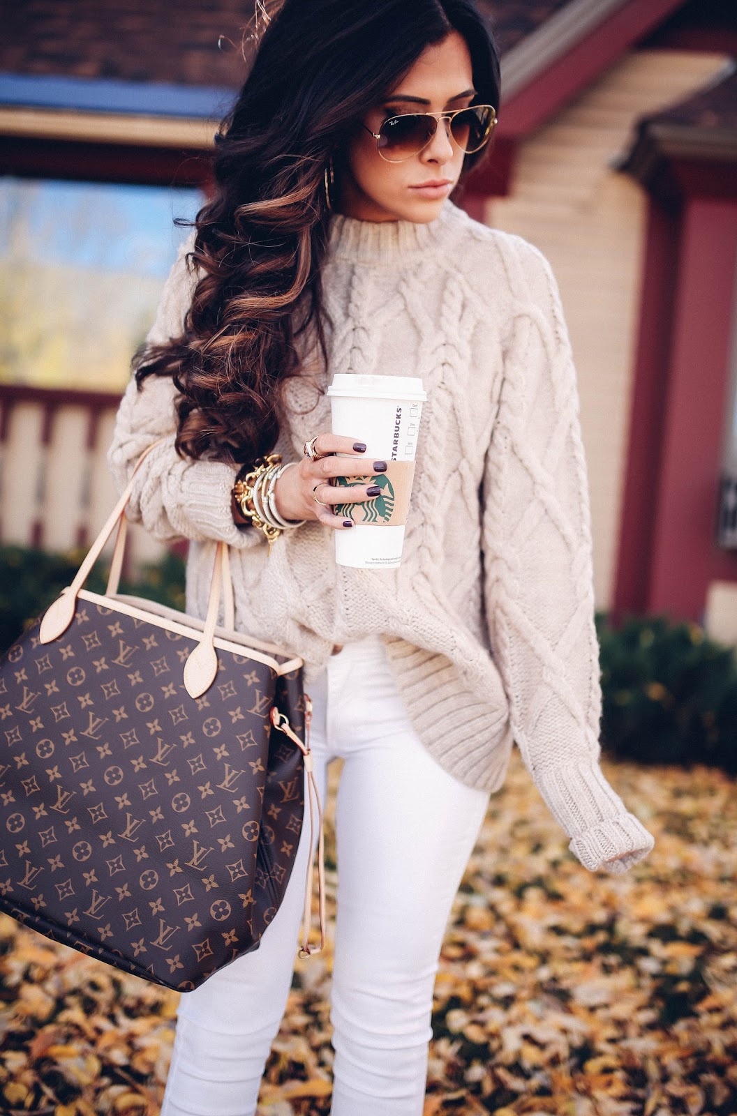 Fashion Blogger, style Blogger, stylish outfit ideas, ugg boots outfit  inspiration, Louis Vuitton neverfull azur,…