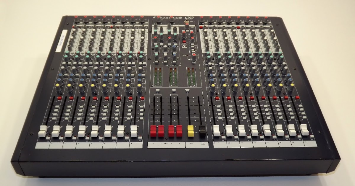 Sold - Soundcraft LX7 MkII 16 Channel Mixing Desk - £399 ~ One One Two.....