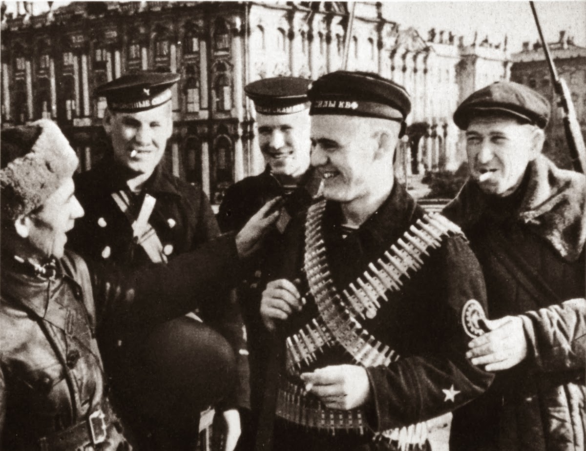 Матросы Балтийского флота 1941