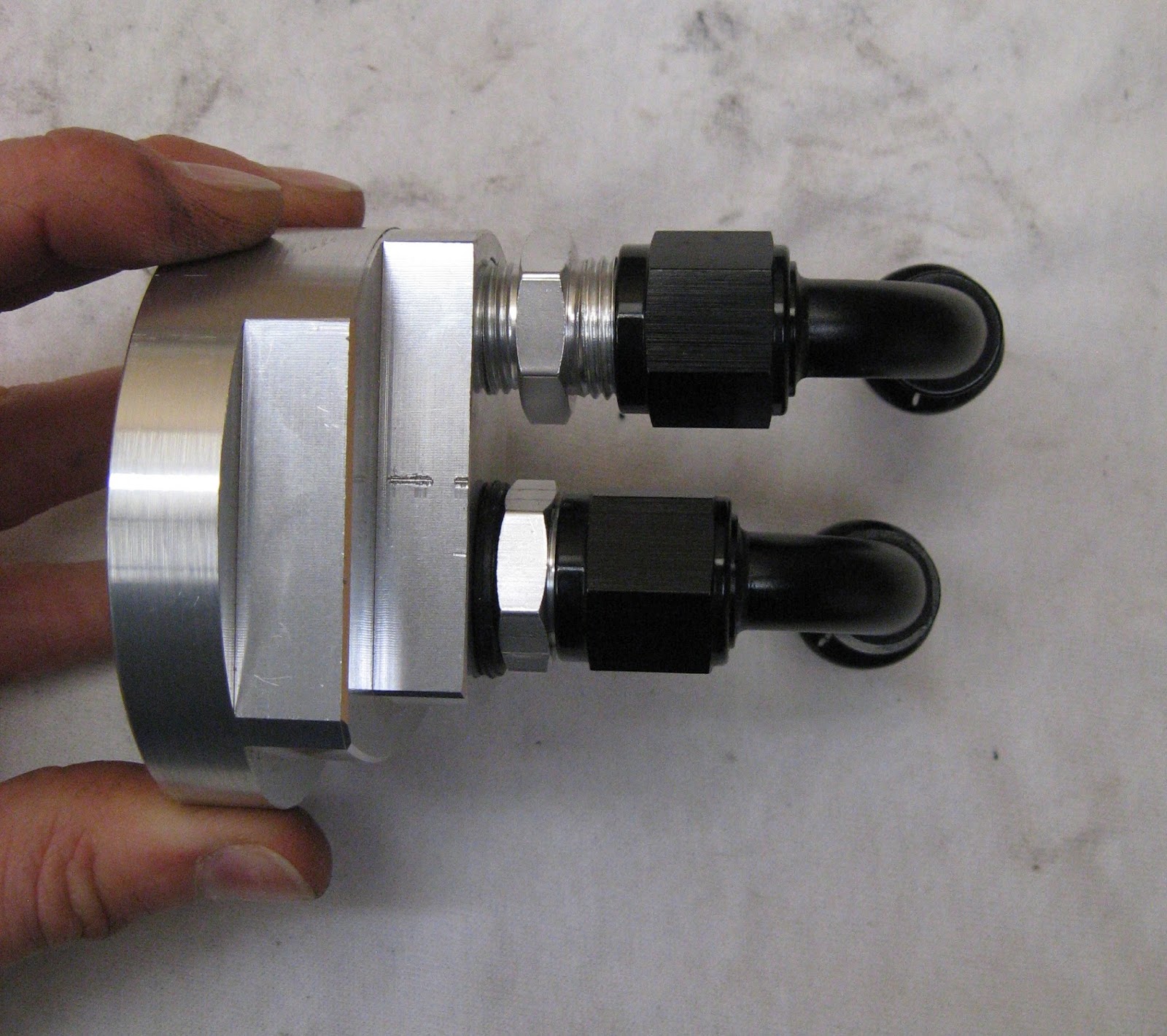 Remote oil filter mount Completion