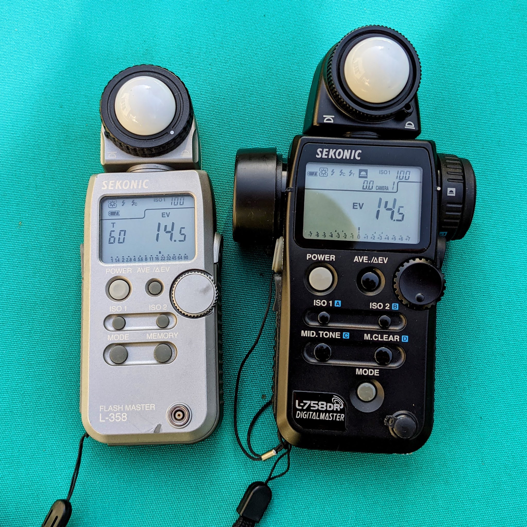 H.E.C. Geek Light meter calibration