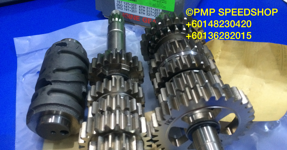 GEARBOX RACING YAMAHA 135LC 5SPEED TO 6SPEED PALEX MOTOR PARTS ONLINE