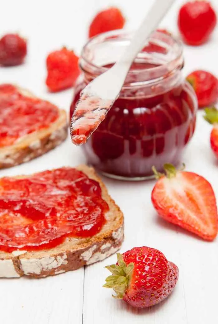 Instant Pot Strawberry Jam Low Sugar No Pectin Koti Beth