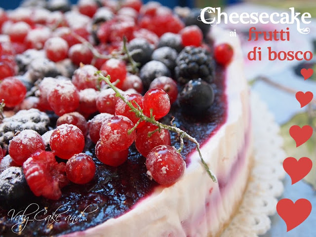 cheesecake quasi light ai frutti di bosco