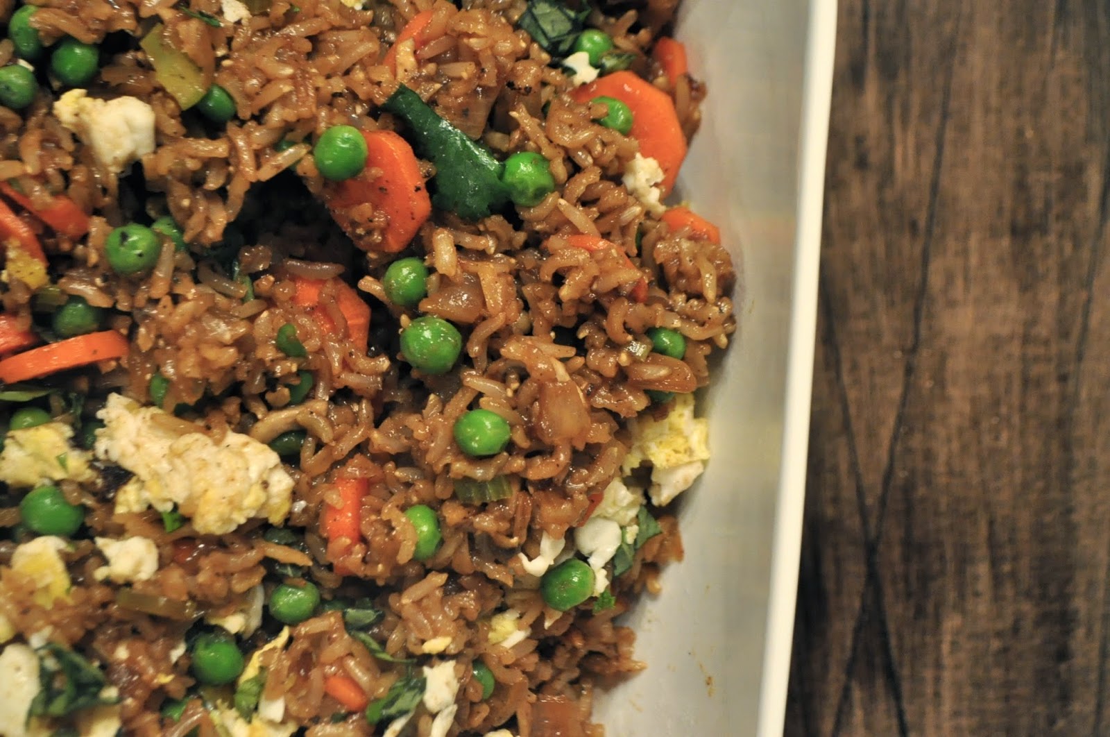 Sweet Ginger Chicken Fried Rice