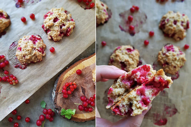 Weiche Johannisbeeren-Cookies