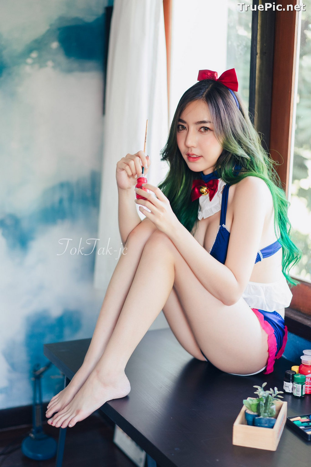 Image Thailand Model - Champ Phawida - Sailor Moon Lingerie - TruePic.net - Picture-13