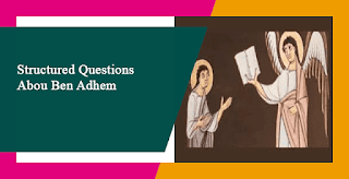 Structured Questions from Abou Ben Adhem by Leigh Hunt