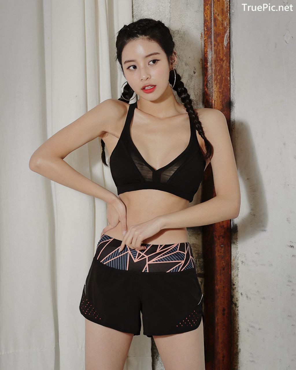 Image-Korean-Fashion-Model-Ju-Woo-Fitness-Set-Collection-TruePic.net- Picture-31