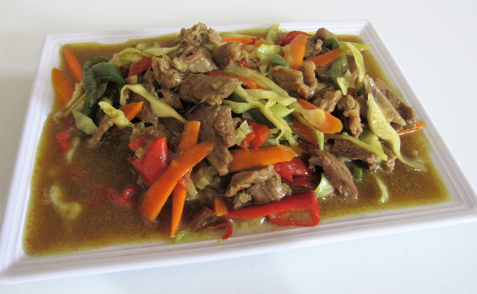 My Chinese style shredded beef gravy Recipe