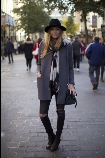 fashiontent: London Winter Street Style 2013