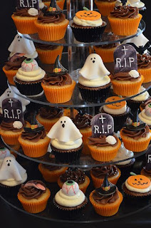 Cadılar Bayramı halloween muffin