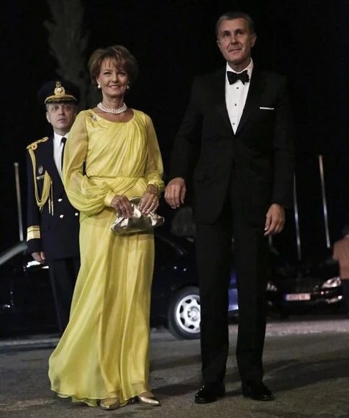 King Constantine II of Greece and former Queen Anne-Marie to celebrate their Golden wedding anniversary at the Yacht Club of Greece in Piraeus