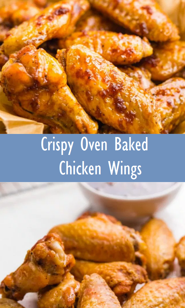 Crispy Oven Baked Chicken Wings - Easy Recipes