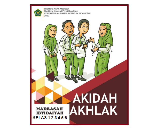 Buku Kelas 4 Akidah Akhlak MI Kemenag Tahun 2020 File