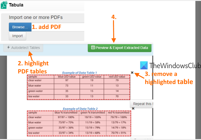 표 PDF 추출기 소프트웨어