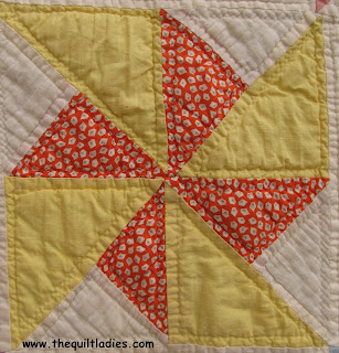 Great, Great Grandmother made  a Pin Wheel Quilt