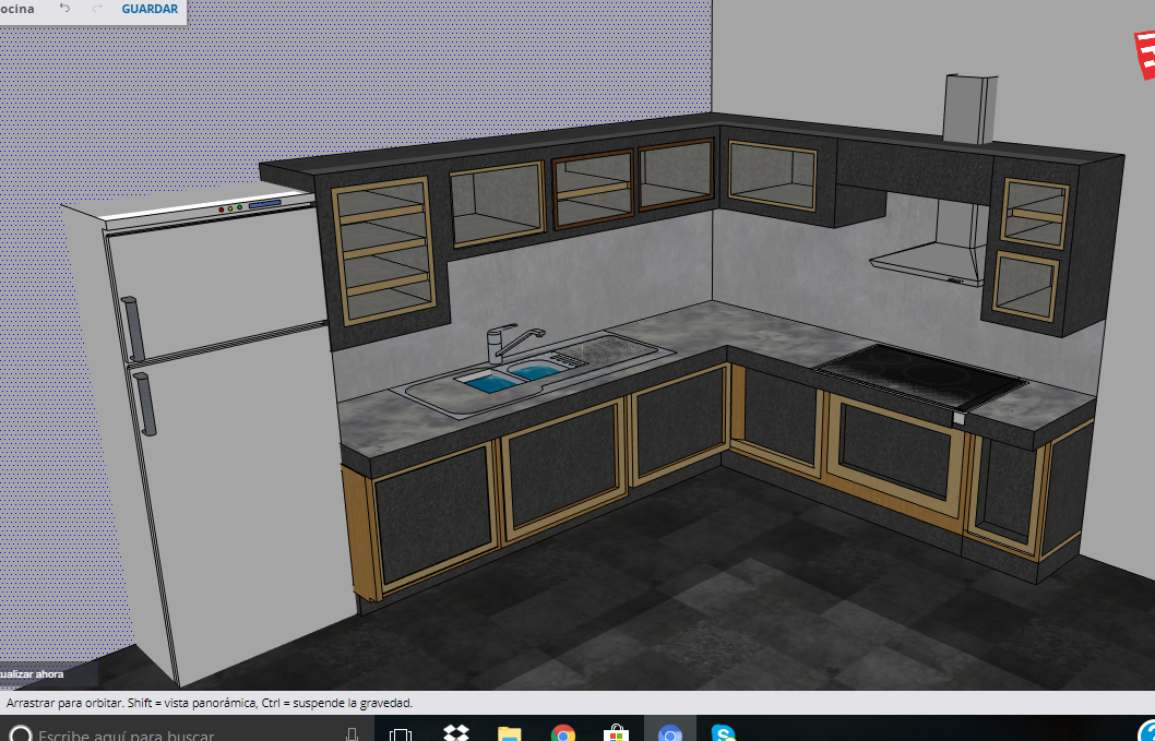 TIC ISABEL: DIBUJANDO UNA COCINA