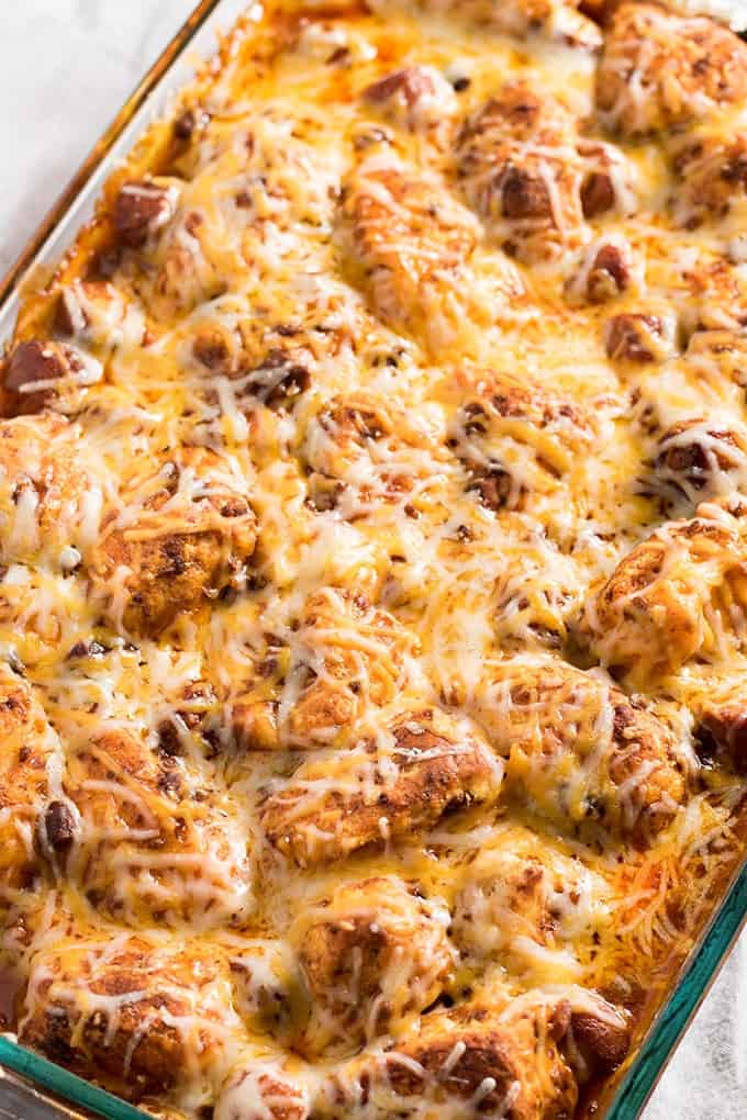 CHILI DOG BISCUIT CASSEROLE COOKS DISHES