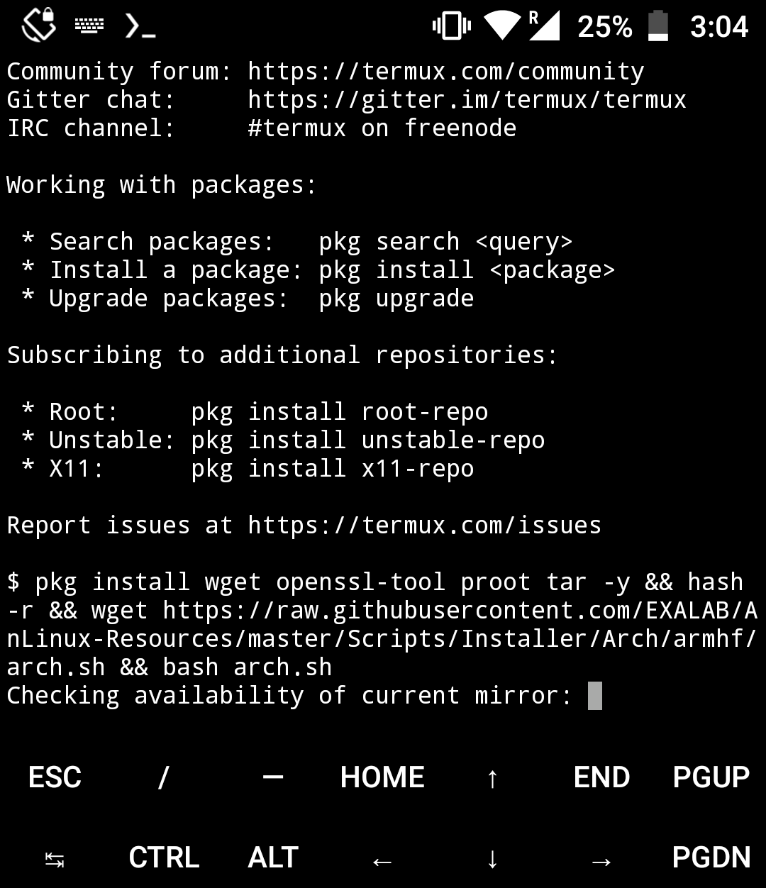 install devkitarm arch linux
