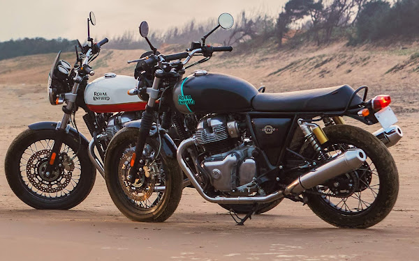 Royal Enfield Interceptor e Continental 2022