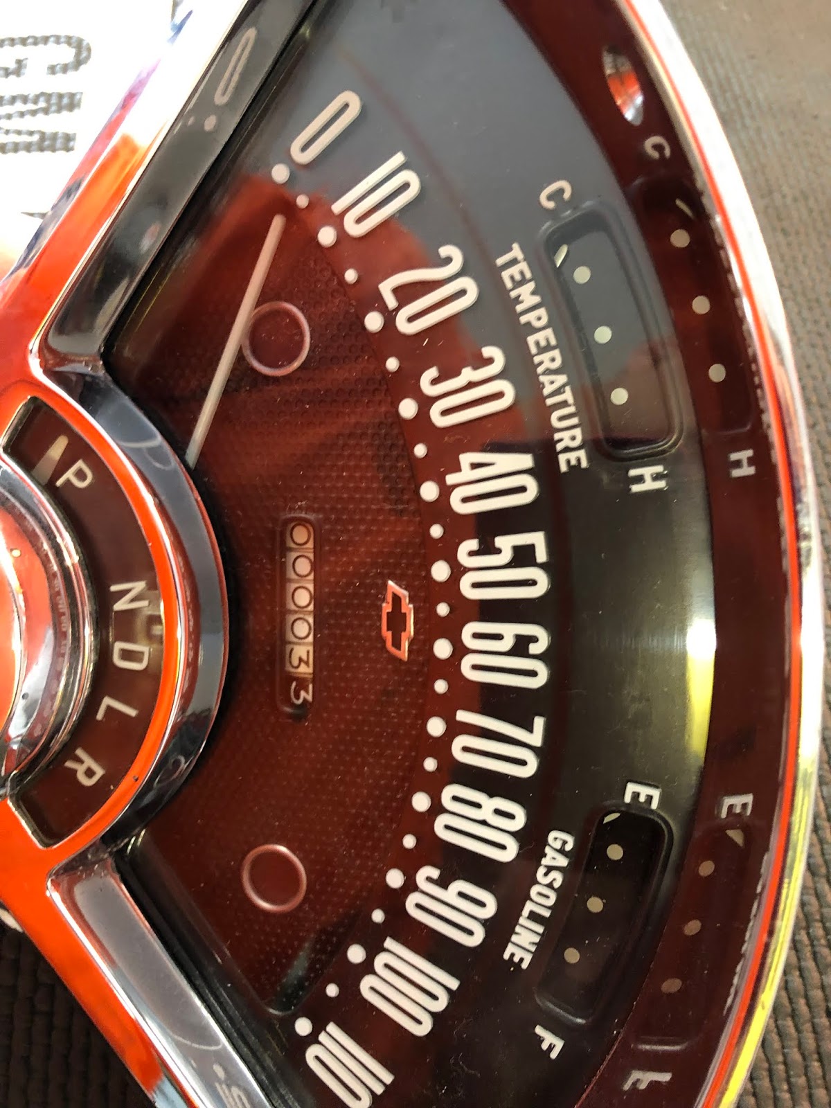 Marks Vintage Speedometers And Gauges 1955 1956 Chevrolet Bel Air