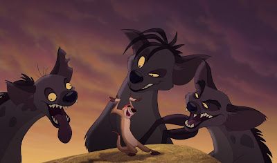 Erin's Blog: 3 Hyenas from "The Lion King"