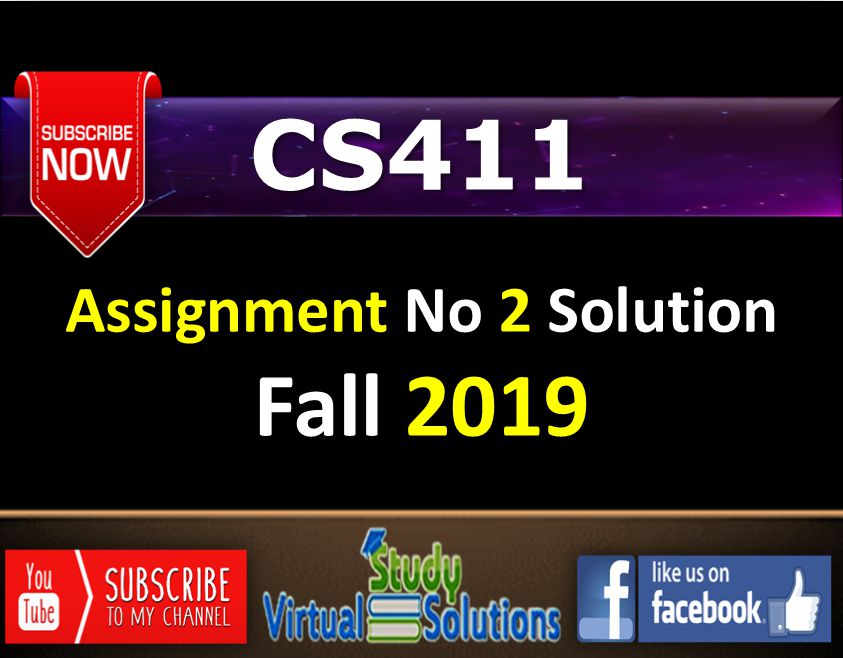 Assignment virtual university picture