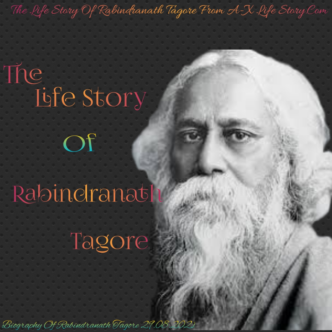 rabindranath tagore biography in english short note