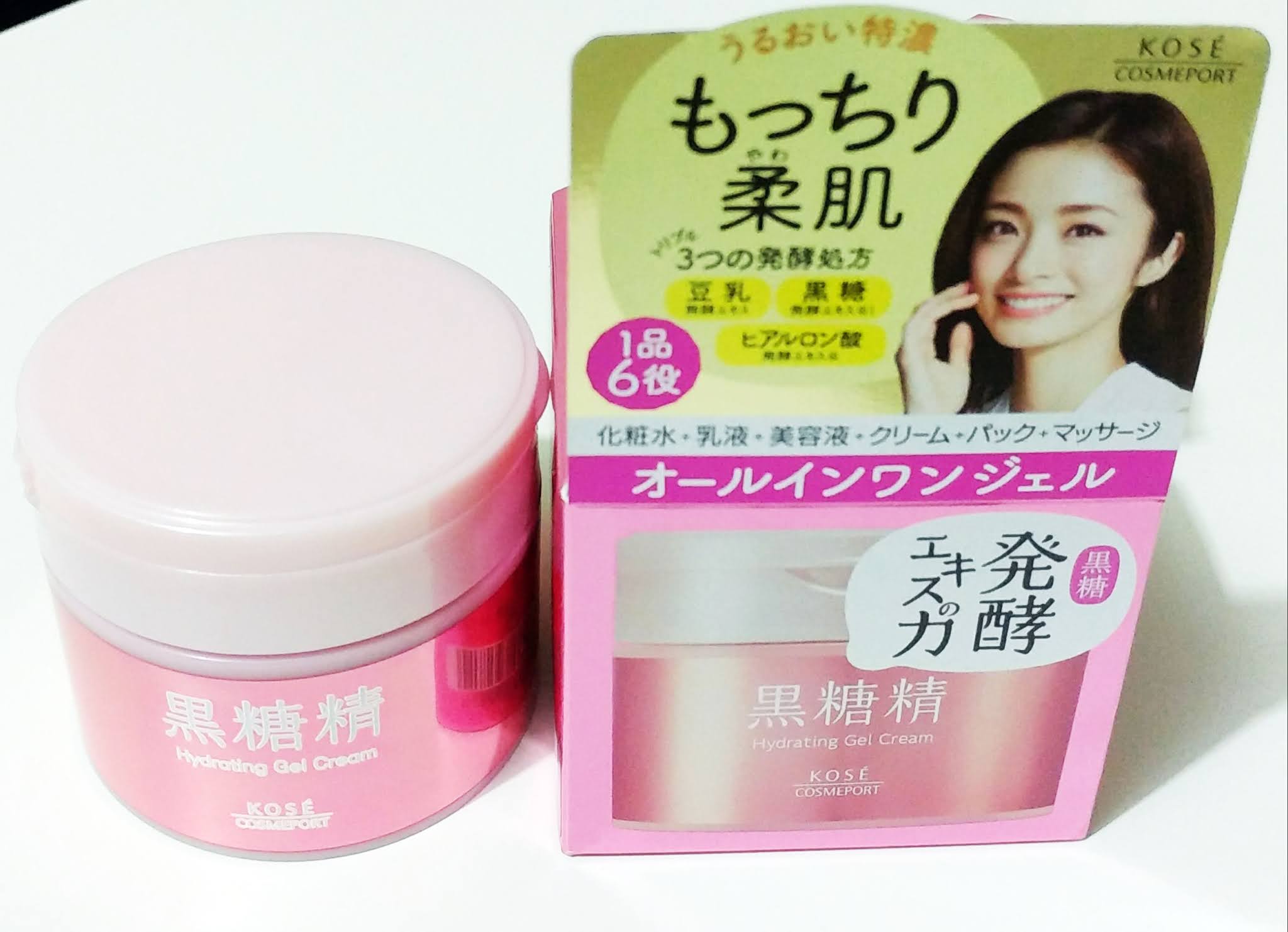 Kose Cosmeport Kokutousei Moist Hydrating Gel Cream コーセーコスメポート 黒糖精 高保湿