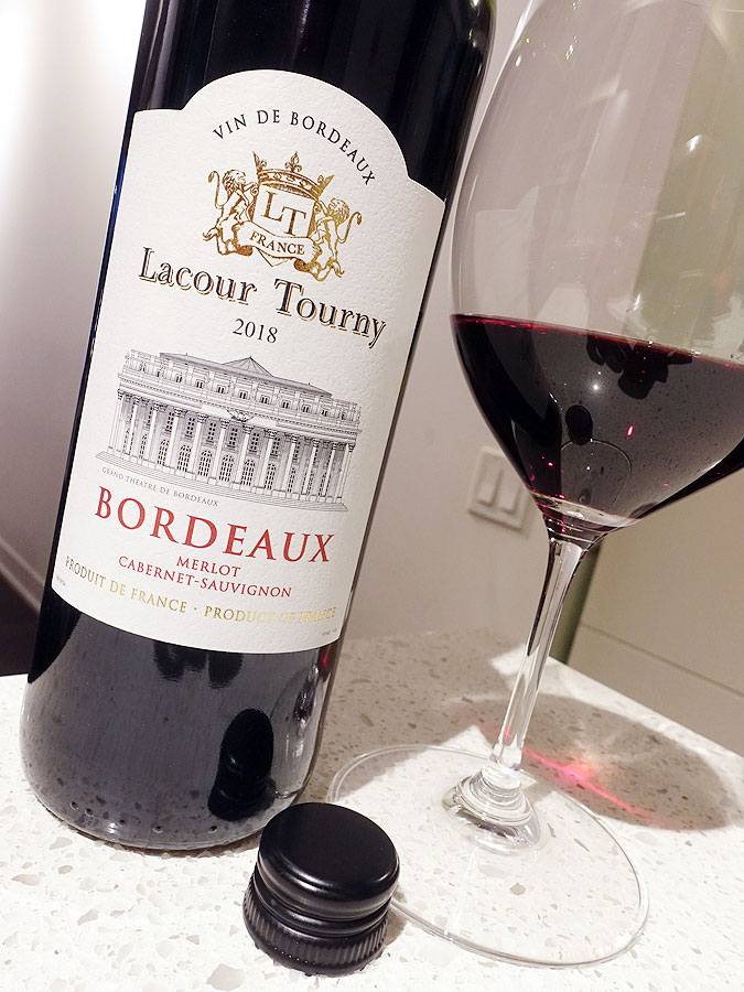 indvirkning Turbine Bourgogne Lacour Tourny 2018 (Bordeaux) - Wine Review