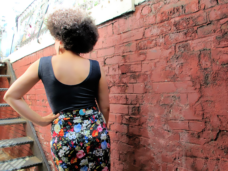 Oonaballoona | An Indie love affair: Sewing up By Hand London's Charlotte Skirt and Closet Case Files' Nettie bodysuit 