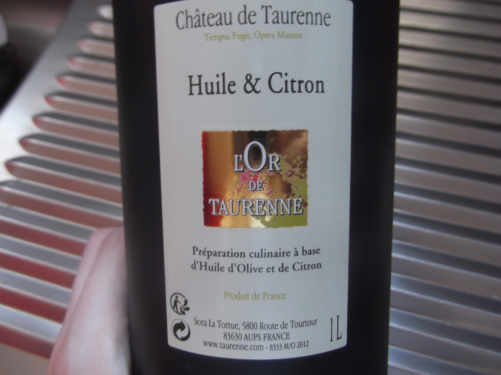 Les tests de Stephanie Mon partenariat avec Château de Taurenne Mon test de leur huile d